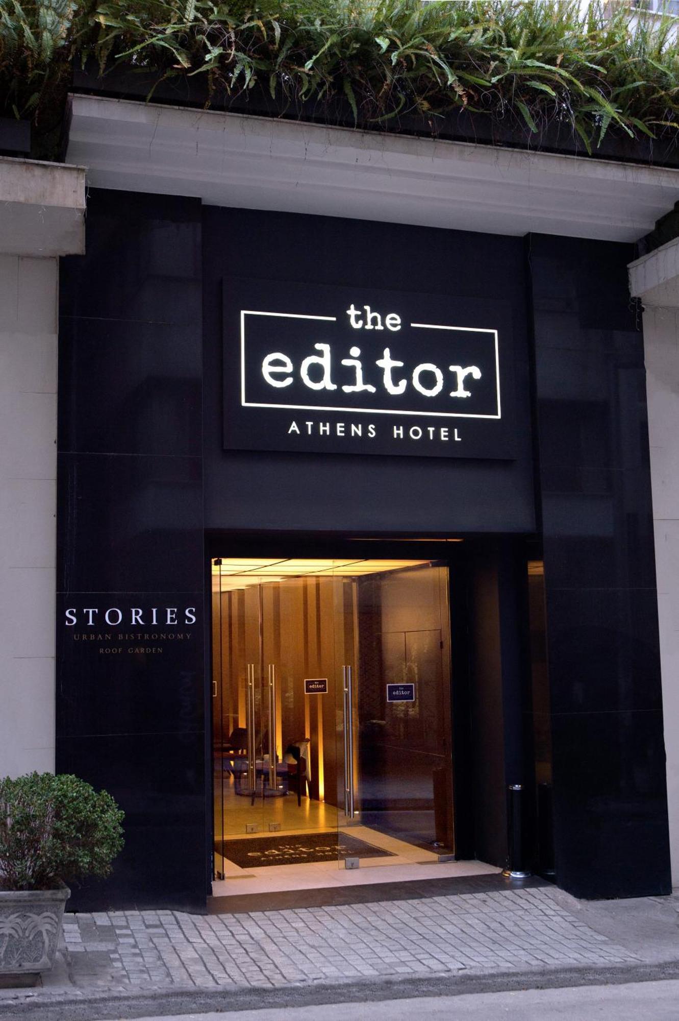 The Editor Hotel Atény Exteriér fotografie